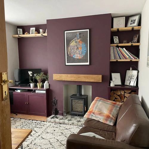 Photo of color Farrow and Ball 222 Brinjal