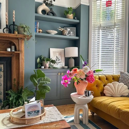 Photo of color Farrow and Ball 299 De Nimes