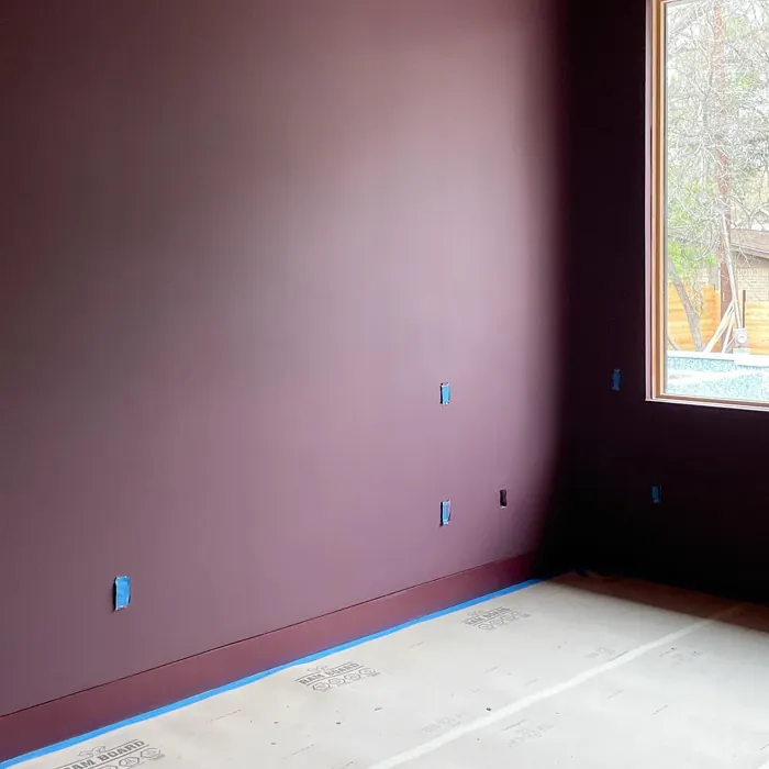 Farrow and Ball Brinjal wall paint 