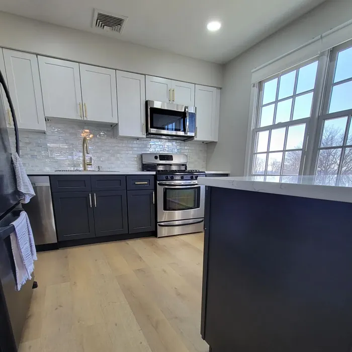 Sherwin Williams City Loft kitchen color paint