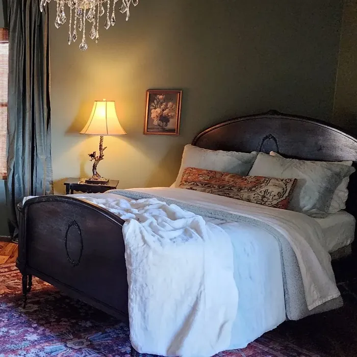 SW Dried Thyme bedroom color