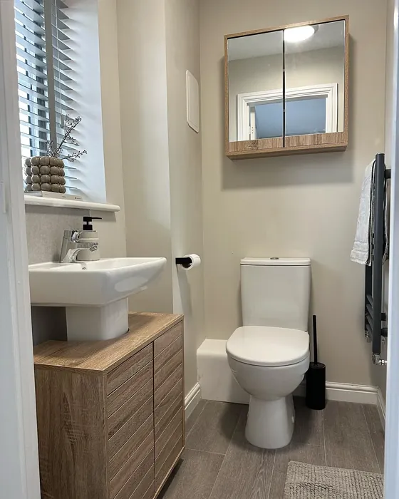 Dulux Egyptian Cotton bathroom 