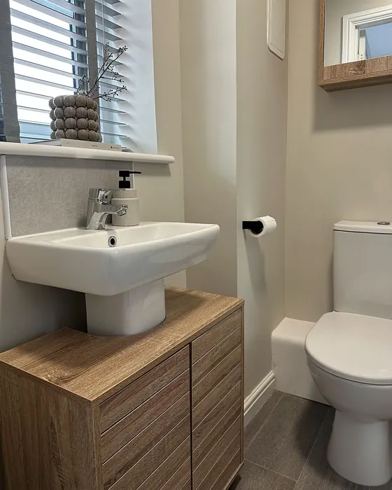 Dulux Egyptian Cotton bathroom 