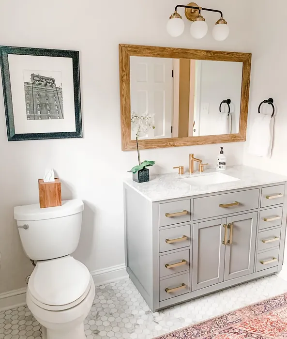 SW Eider White bathroom 