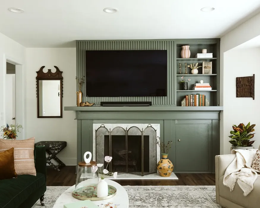 SW 7061 living room 
