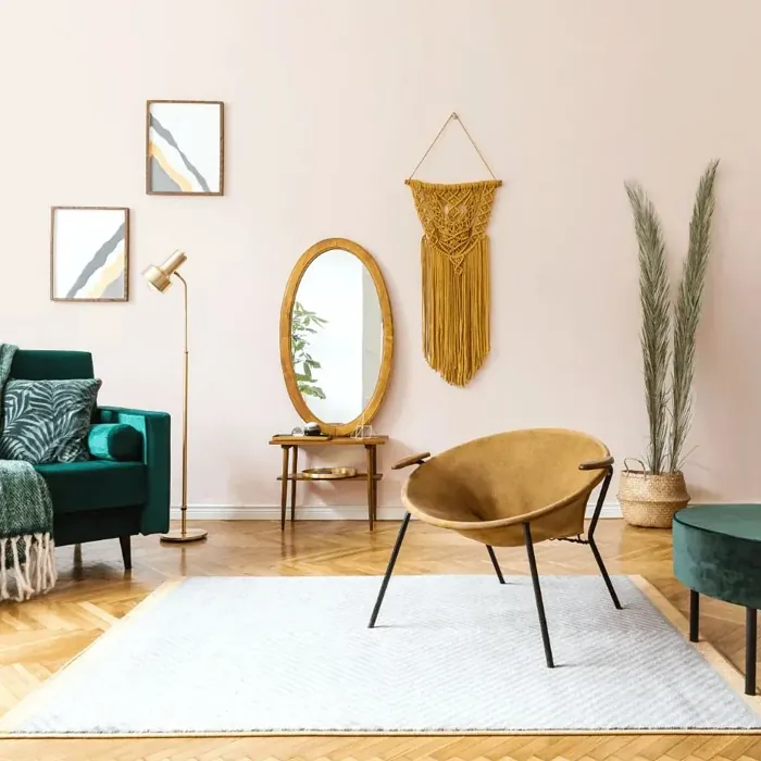 NCS S 0505-Y90R scandinavian living room interior