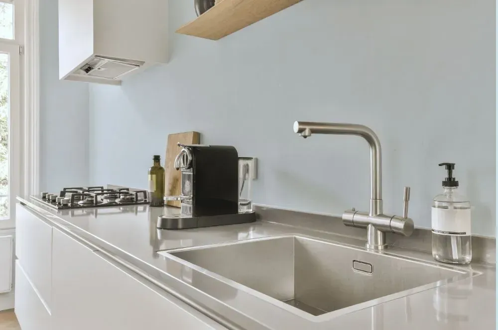 NCS S 0507-B kitchen painted backsplash