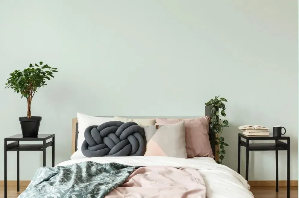 NCS S 0507-B80G scandinavian bedroom