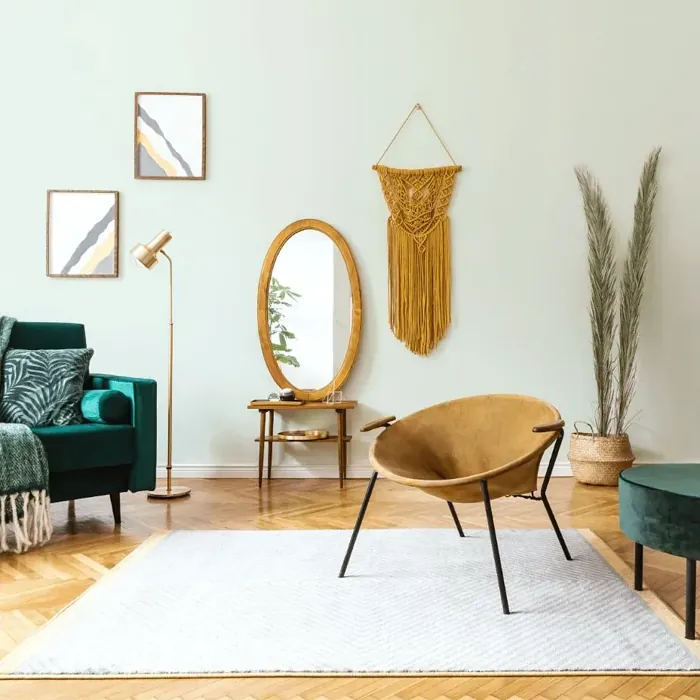 NCS S 0507-G scandinavian living room interior