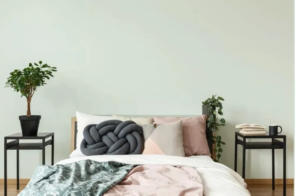 NCS S 0507-G scandinavian bedroom