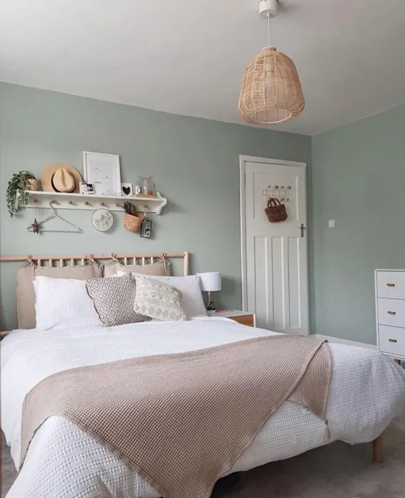 Dulux Tranquil Dawn bedroom 