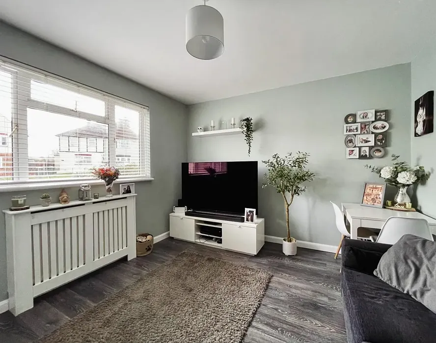 Dulux Tranquil Dawn living room 