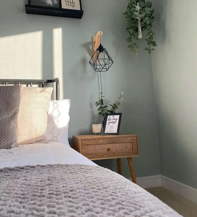 Dulux Tranquil Dawn bedroom 