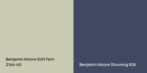 Soft Fern and Stunning comparison