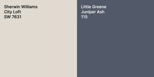 City Loft and Juniper Ash comparison
