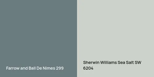 De Nimes and Sea Salt comparison