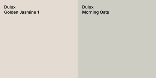 Golden Jasmine 1 and Morning Oats comparison
