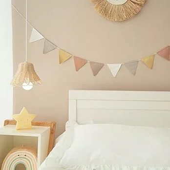 Triangle Flag Banner Bunting Pennant for Kids